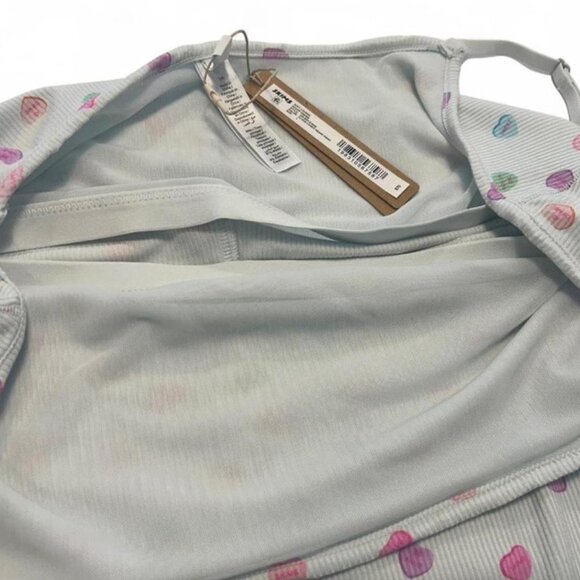 SKIMS Candy Heart Soft Lounge Scoop Romper Large - Picture 4 of 5